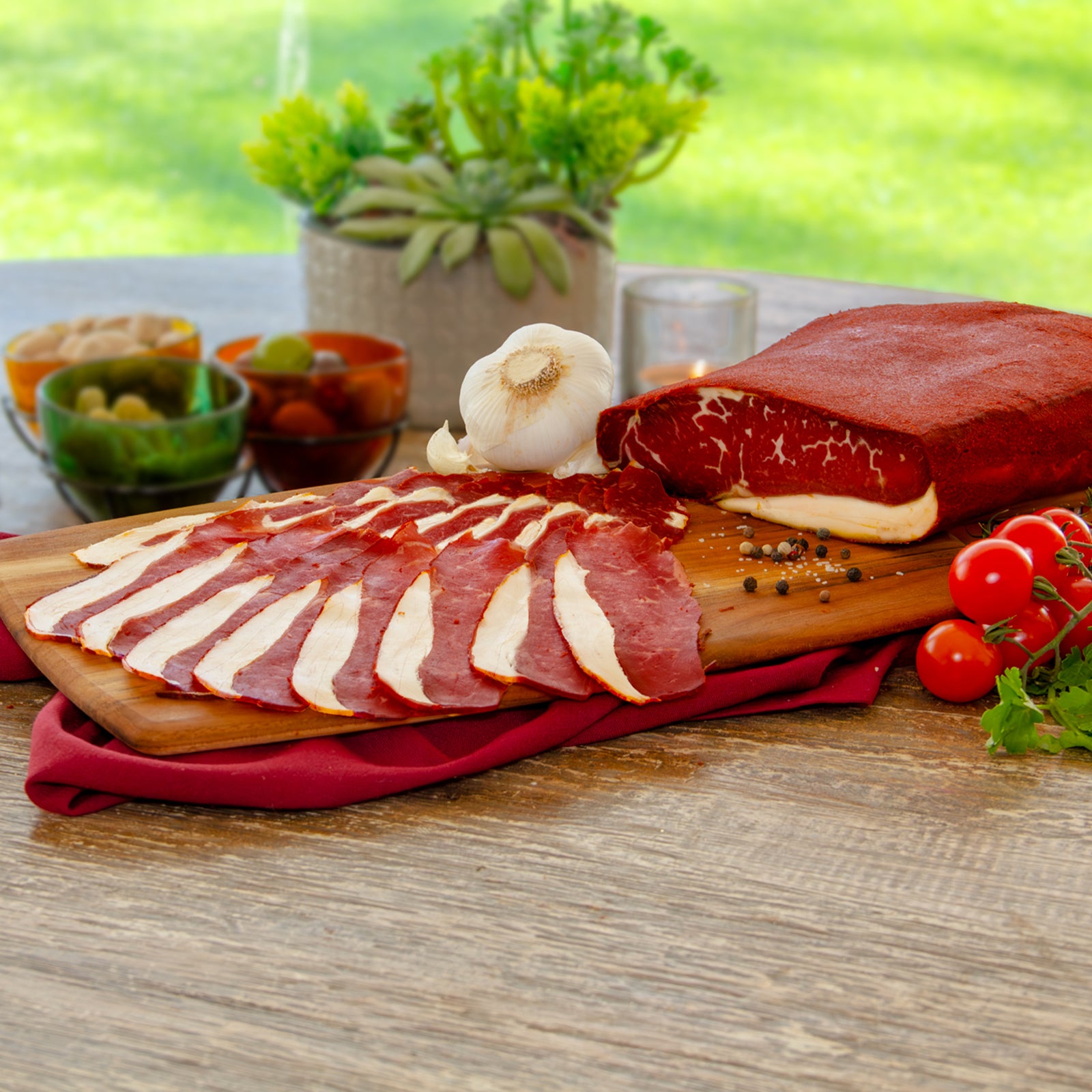 Sliced Marbled Bastirma (8 oz/pkg)